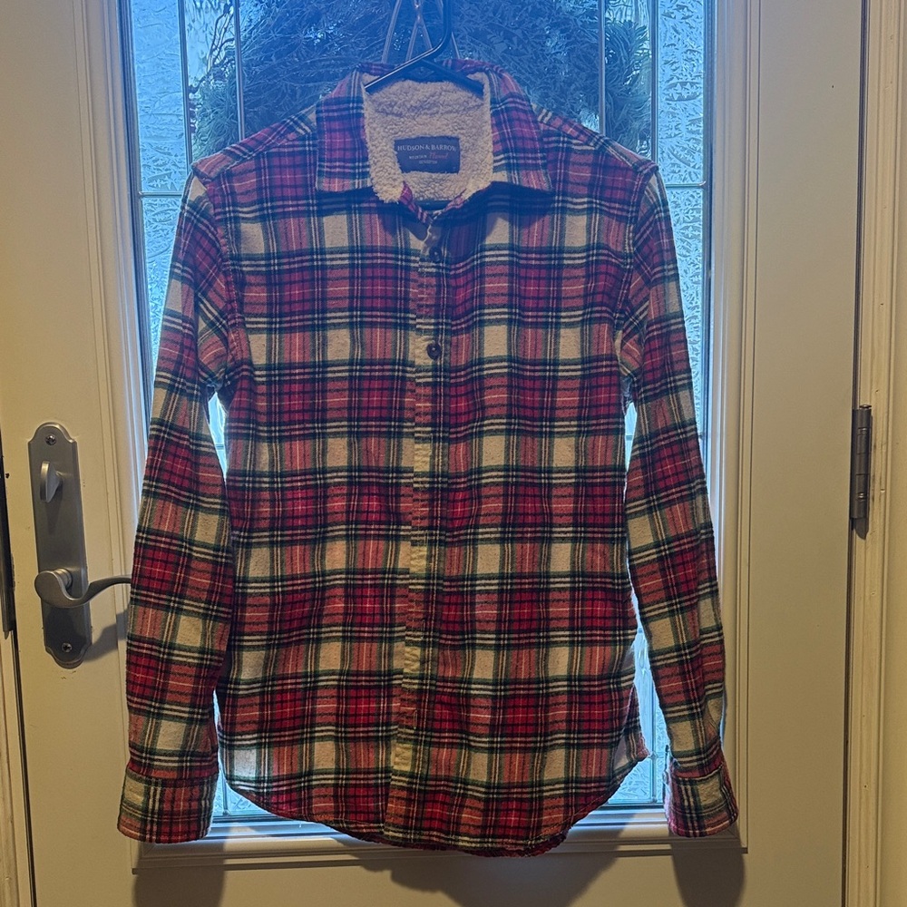 $SALE$ Red Plaid Button Down Shirt